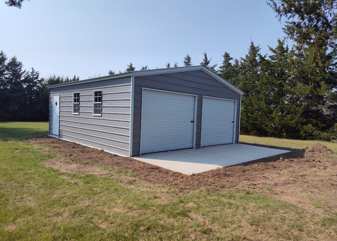 20'x25'x8' Two Car Garage