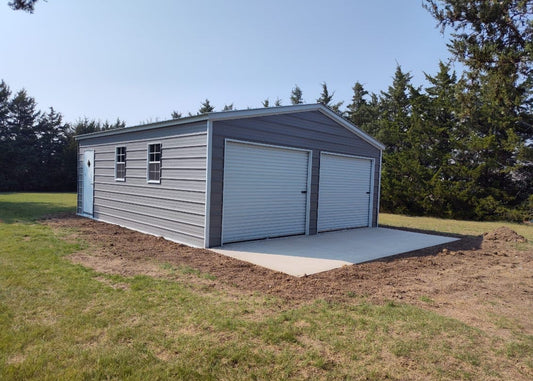 20'x25'x8' Two Car Garage